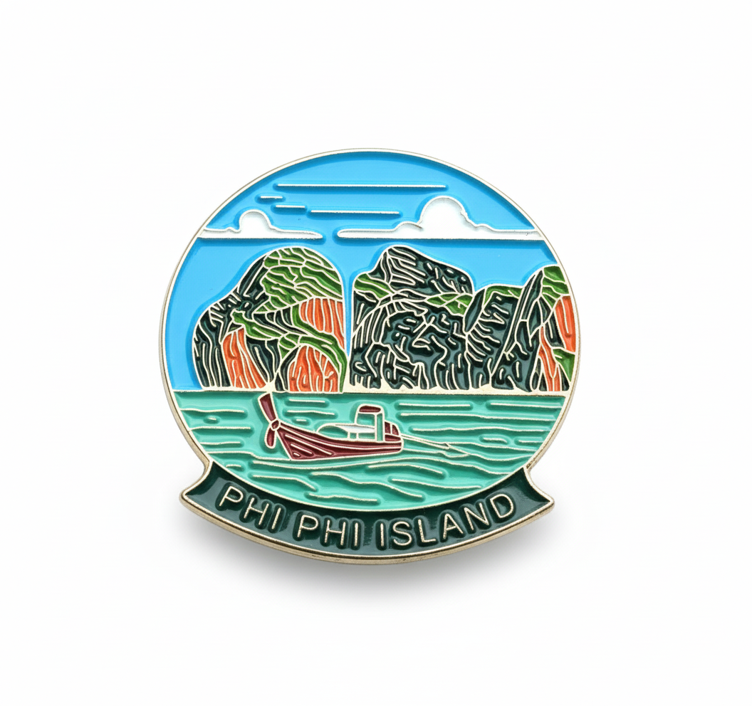 Phi Phi Islands Pin